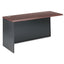 38000 Series Return Shell, Right, 60w X 24d X 29.5h, Mahogany/charcoal