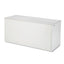 38000 Series Return Shell, Left, 33.75w X 65d X 4.19h, Silver Mesh/light Gray