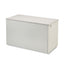38000 Series Return Shell, Left, 60w X 24d X 29.5h, Mahogany/charcoal