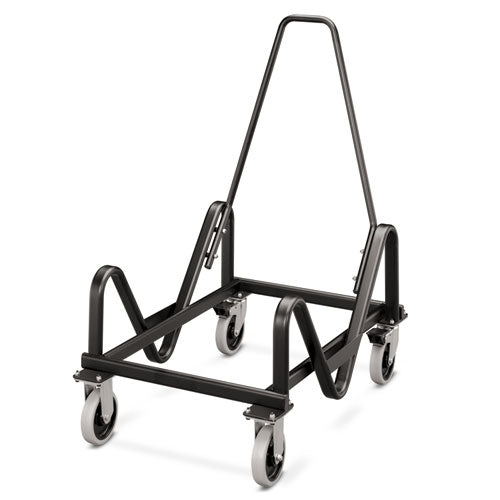 Olson Stacker Series Cart, Metal, 21.38" X 35.5" X 37", Black