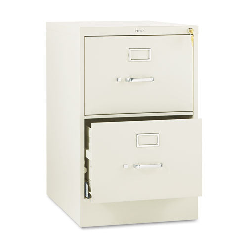 510 Series Vertical File, 2 Letter-size File Drawers, Putty, 15" X 25" X 29"