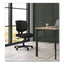 Volt Series Leather Task Chair, Supports Up To 250 Lb, 18" To 22.25" Seat Height, Black