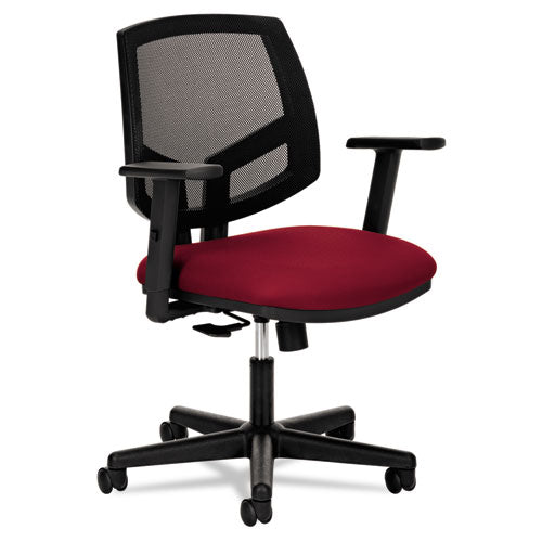 Volt Series Task Chair With Synchro-tilt, Supports Up To 250 Lb, 18" To 22.25" Seat Height, Black