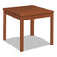 Laminate Occasional Table, Rectangular, 24w X 20d X 20h, Mahogany