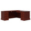 94000 Series "l" Workstation Left Return, 48w X 24d X 29.5h, Mahogany