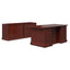 94000 Series Storage Cabinet, 37.5w X 20.5d X 29.5h, Mahogany