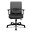 Convergence Mid-back Task Chair, Synchro-tilt And Seat Glide, Supports Up To 275 Lb, Black
