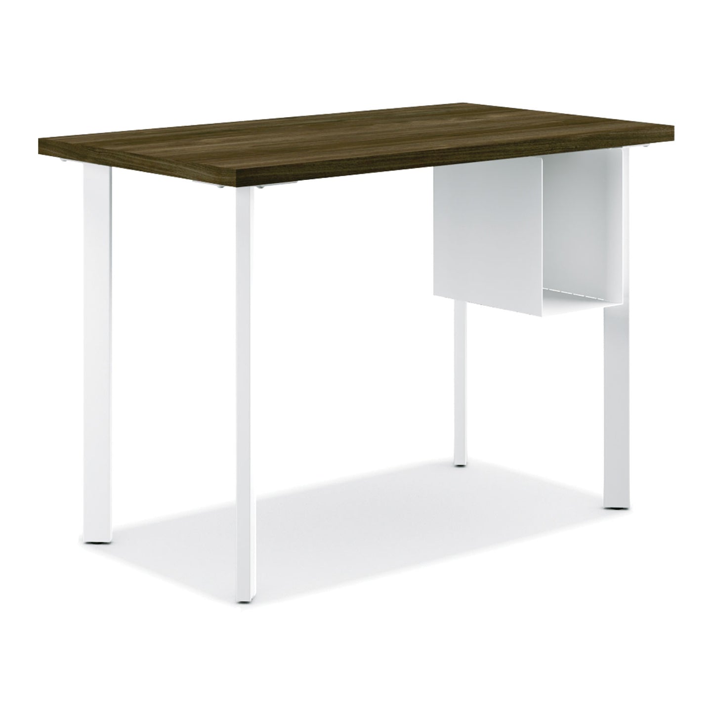 Coze Writing Desk Worksurface, Rectangular, 42" X 24", Florence Walnut