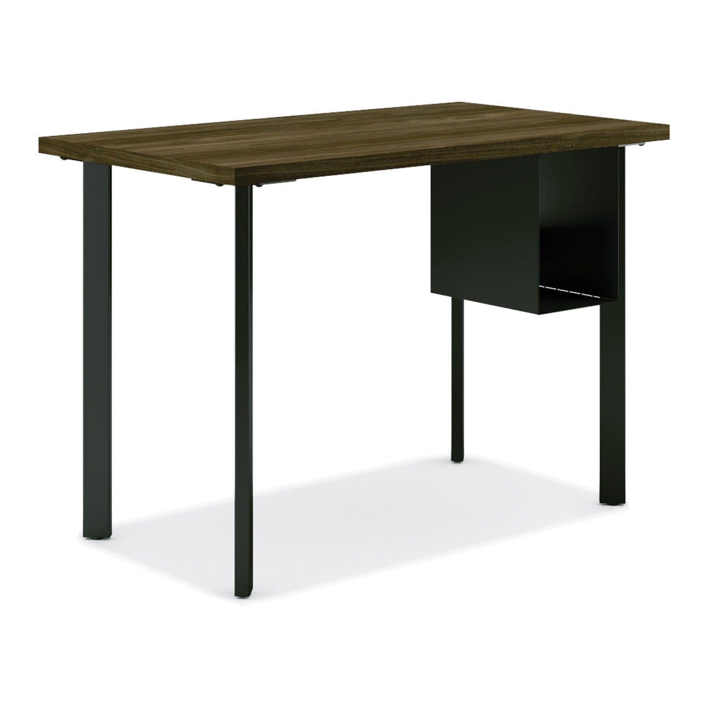 Coze Writing Desk Worksurface, Rectangular, 42" X 24", Florence Walnut