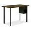 Coze Writing Desk Worksurface, Rectangular, 48" X 24", Florence Walnut