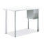 Coze Writing Desk Worksurface, Rectangular, 54" X 24", Designer White