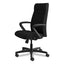 Ignition Series Executive High-back Chair, Supports Up To 300 Lb, 17" To 21" Seat Height, Black