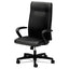Ignition Series Executive High-back Chair, Supports Up To 300 Lb, 17.38" To 21.88" Seat Height, Black