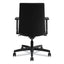 Ignition Series Fabric Low-back Task Chair, Supports Up To 300 Lb, 17" To 21.5" Seat Height, Black