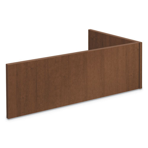 Foundation Reception Station - For Returns, 42.25w X 24d X 13h, Mahogany