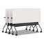 Universal Modesty Panel, 38w X 0.13d X 9.63h, Black