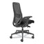 Nucleus Series Recharge Task Chair, Supports Up To 300 Lb, 16.63 To 21.13 Seat Height, Black Seat/back, Black Base