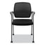 Nucleus Series Recharge Guest Chair, Supports Up To 300 Lb, 17.62" Seat Height, Black Seat/back, Black Base