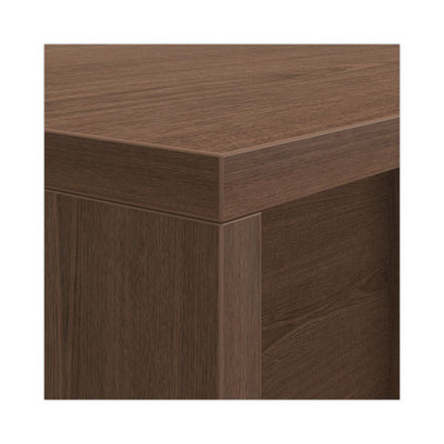 Mod Return Shell, Right, 42w X 24d X 29h, Sepia Walnut