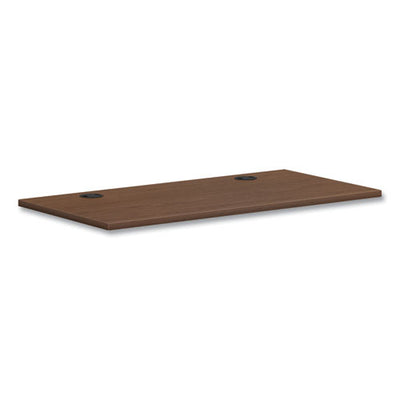 Mod Worksurface, Rectangular, 48w X 24d, Sepia Walnut