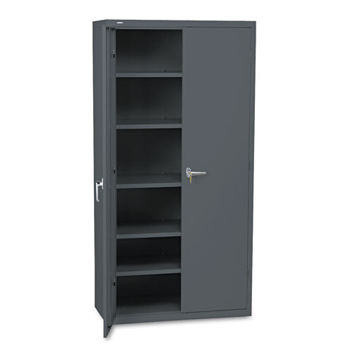 Assembled Storage Cabinet, 36w X 18d X 42h, Black