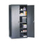 Assembled Storage Cabinet, 36w X 18d X 42h, Black