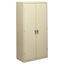 Assembled Storage Cabinet, 36w X 18.13d X 71.75h, Putty