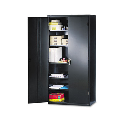 Assembled Storage Cabinet, 36w X 24.25d X 71.75h, Light Gray