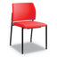 Accommodate Series Guest Chair With Fixed Arms, 23.25" X 22.25" X 32", Black Seat, Black Back, Charblack Base, 2/carton
