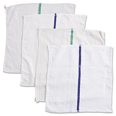 Counter Cloth/bar Mop, 15.5 X 17, White, Cotton, 60/carton