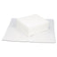Taskbrand Grease And Oil Wipers, Quarterfold, 12 X 13.25, White, 50/pack, 16 Packs/carton