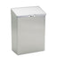 Wall Mount Sanitary Napkin Receptacle, Stainless Steel