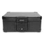 Fire And Waterproof Safe With Touchpad Lock, 15.9 X 13.1 X 6.7, 0.24 Cu Ft, Black
