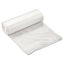 High-density Commercial Can Liners, 10 Gal, 6 Microns, 24" X 24", Natural, 1,000/carton