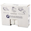 High-density Interleaved Commercial Can Liners, 33 Gal, 16 Microns, 33" X 40", Clear, 25 Bags/roll, 10 Rolls/carton