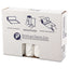 High-density Interleaved Commercial Can Liners, 45 Gal, 14 Microns, 40" X 48", Clear, 25 Bags/roll, 10 Rolls/carton