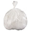 High-density Interleaved Commercial Can Liners, 45 Gal, 14 Microns, 40" X 48", Clear, 25 Bags/roll, 10 Rolls/carton