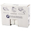 High-density Interleaved Commercial Can Liners, 60 Gal, 17 Microns, 43" X 48", Clear, 25 Bags/roll, 8 Rolls/carton