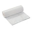 Low-density Commercial Can Liners, 30 Gal, 0.7 Mil, 30" X 36", White, 25 Bags/roll, 8 Rolls/carton