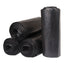 Low-density Commercial Can Liners, 30 Gal, 0.9 Mil, 30" X 36", Black, 25 Bags/roll, 8 Rolls/carton