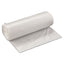 High-density Commercial Can Liners Value Pack, 60 Gal, 19 Microns, 38" X 58", Clear, 25 Bags/roll, 6 Rolls/carton