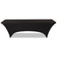 Igear Fabric Table Cover, Polyester/spandex, 30" X 96", Black