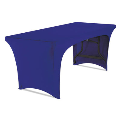 Igear Fabric Table Cover, Open Design, Polyester/spandex, 30" X 72", Black
