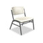 Rough N Ready Wide-format Big And Tall Stack Chair, Supports 500 Lb, 18.5" Seat Height, Charcoal Seat/back, Silver Base, 4/ct