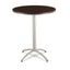 Cafeworks Table, Cafe-height, Square Top, 36w X 36d X 30h, Graphite Granite/silver