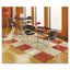 Cafeworks Table, Cafe-height, Round Top, 36" Diameter X 30h, Gray/silver