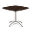 Cafeworks Table, Cafe-height, Round Top, 36" Diameter X 30h, Graphite Granite/silver