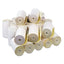 Impact Printing Carbonless Paper Rolls, 4.5" X 90 Ft, White/canary, 24/carton