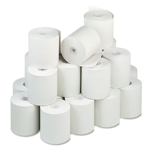 Direct Thermal Printing Thermal Paper Rolls, 3" X 225 Ft, White, 24/carton