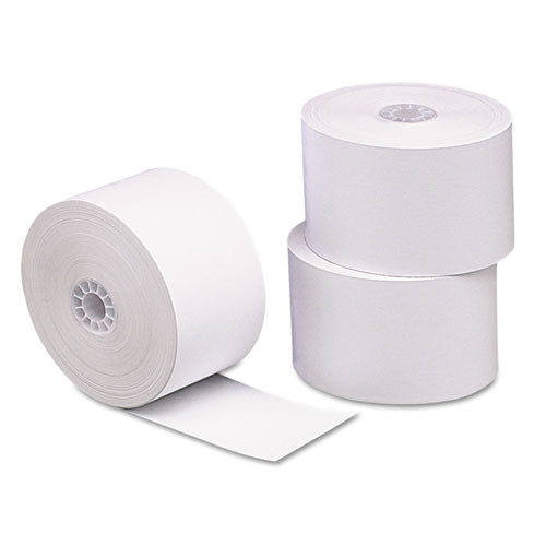 Direct Thermal Printing Paper Rolls, 0.69" Core, 3.13" X 1,960 Ft, White, 4/carton